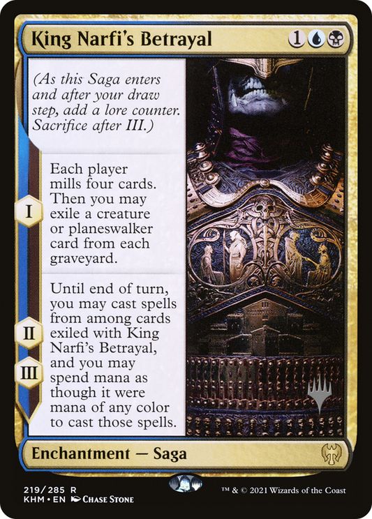 King Narfi's Betrayal (Promo Pack) [Kaldheim Promos]