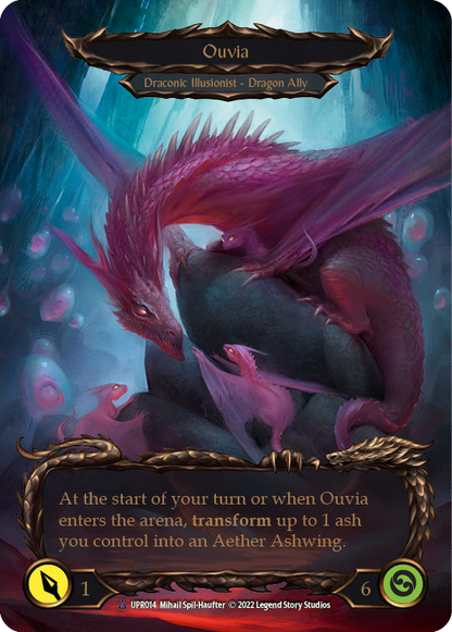 Invoke Ouvia // Ouvia (Marvel) (UPR014) Cold Foil - Uprising