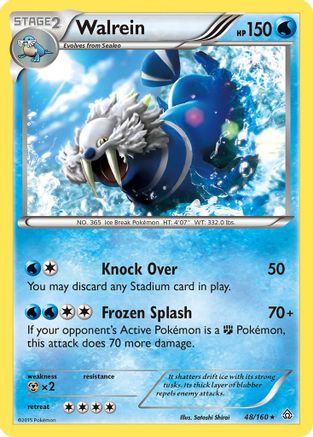 Walrein (48/160) [XY: Primal Clash] | Silver Goblin