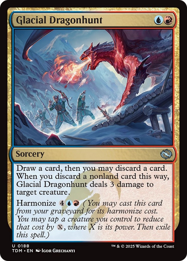 Glacial Dragonhunt (188) - Tarkir: Dragonstorm
