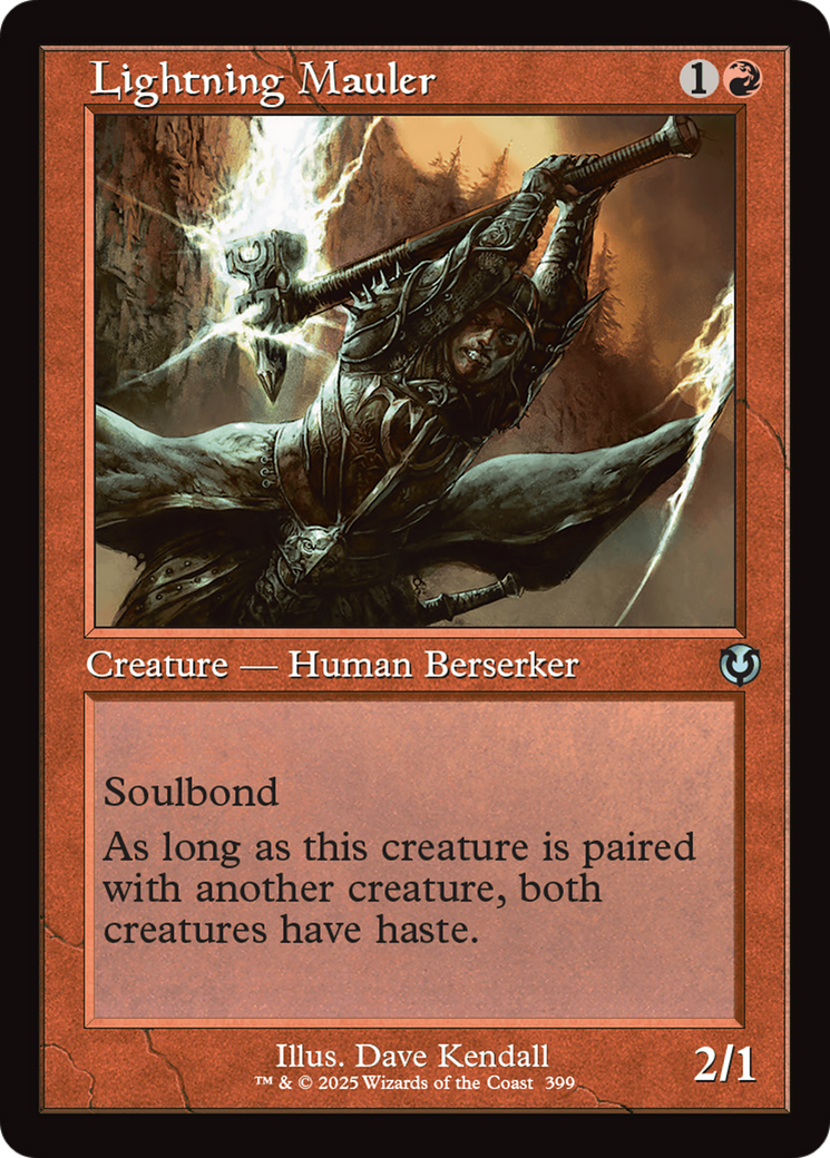 Lightning Mauler (Retro Frame) (399) - Innistrad Remastered