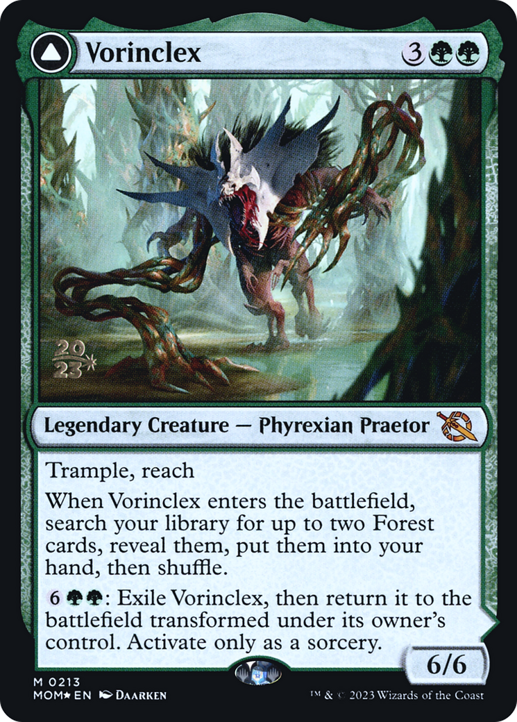 Vorinclex // The Grand Evolution [March of the Machine Prerelease Promos] | Silver Goblin