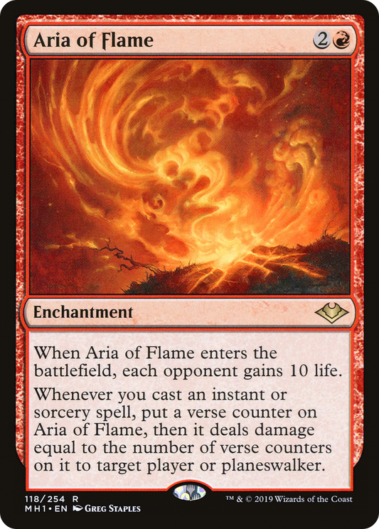 Aria of Flame [Modern Horizons] Foil