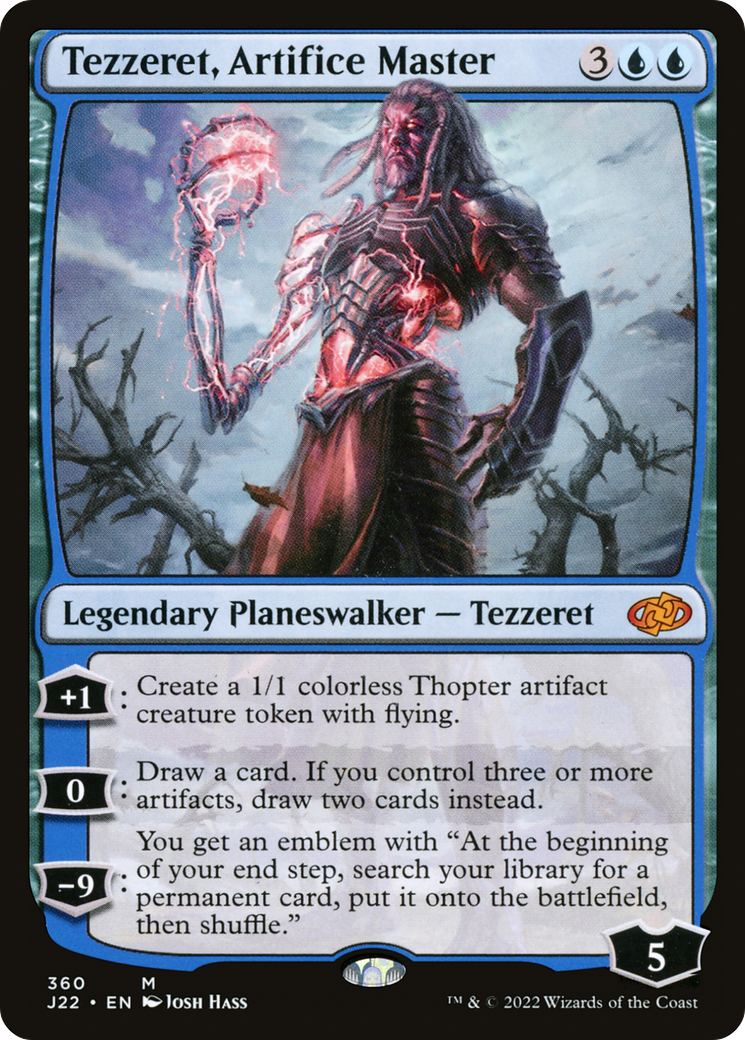 Tezzeret, Artifice Master [Jumpstart 2022] | Silver Goblin