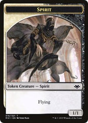 Spirit // Golem Double-Sided Token [Modern Horizons Tokens] | Silver Goblin