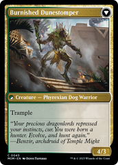 Tarkir Duneshaper // Burnished Dunestomper [March of the Machine] | Silver Goblin