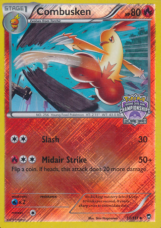 Combusken (13/111) (Championship Promo) [XY: Furious Fists] | Silver Goblin