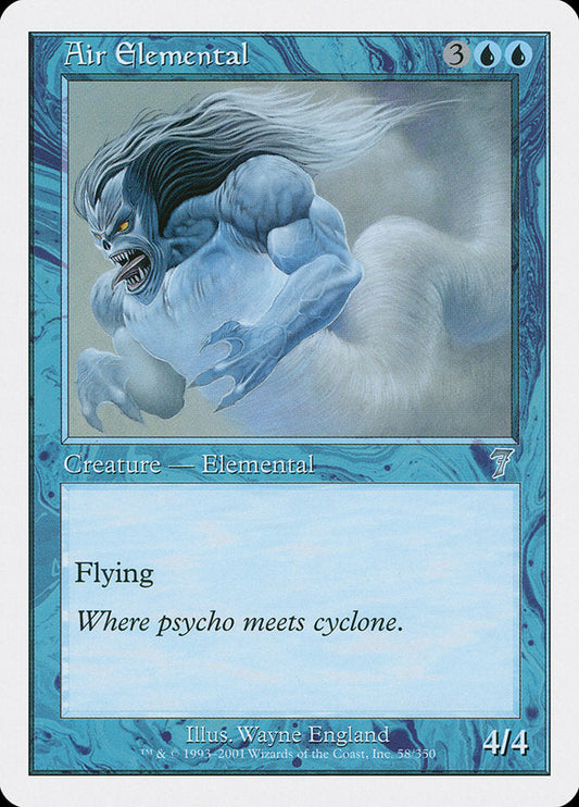 Air Elemental [Seventh Edition] Foil
