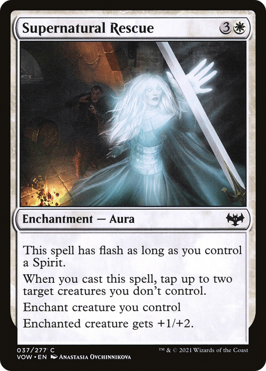 Supernatural Rescue [Innistrad: Crimson Vow] Foil