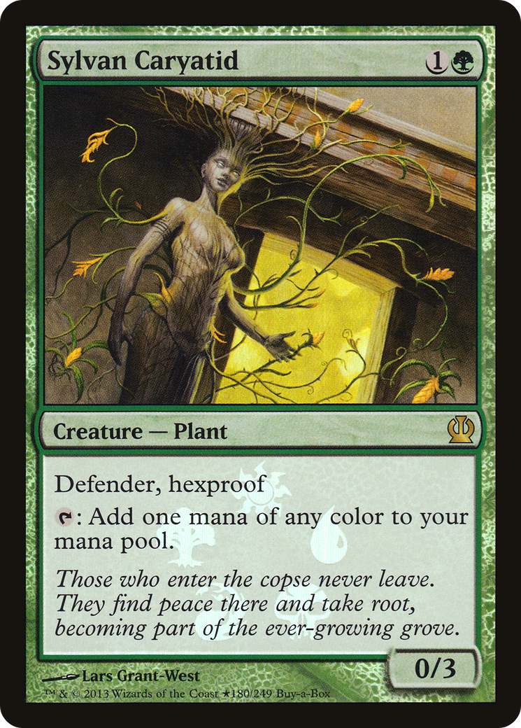 Sylvan Caryatid (Buy-A-Box) [Theros Promos] | Silver Goblin