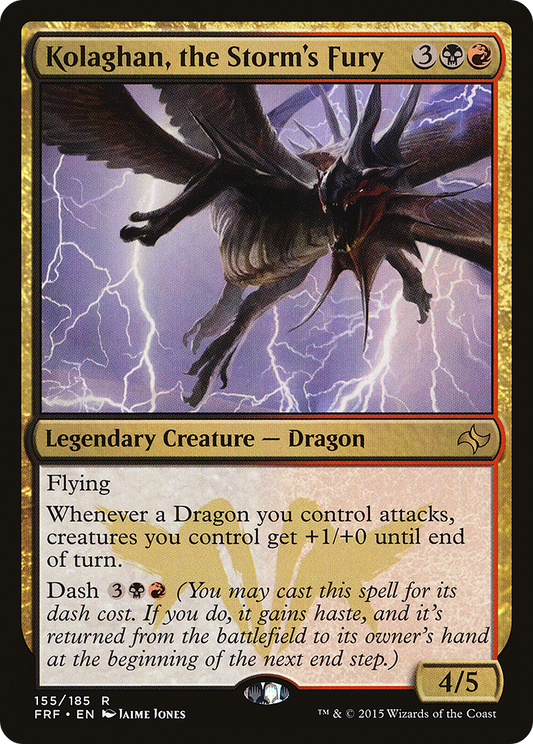 Kolaghan, the Storm's Fury [Fate Reforged] Foil