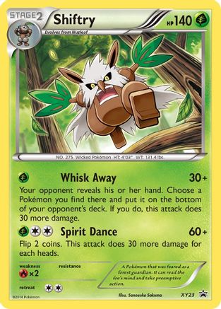 Shiftry (XY23) [XY: Black Star Promos] | Silver Goblin