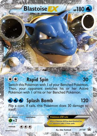 Blastoise EX - XY30 (XY30) Holofoil - XY Promos