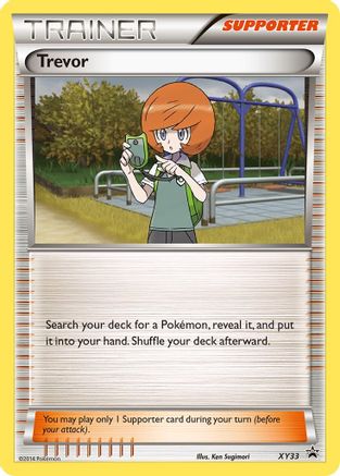 Trevor (XY33) [XY: Black Star Promos] | Silver Goblin