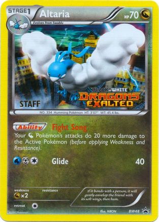 Altaria - BW48 (Prerelease) [Staff] (BW48) Holofoil - Black and White Promos