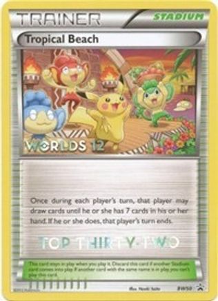 Tropical Beach (BW50) (Top 32) [Black & White: Black Star Promos] | Silver Goblin