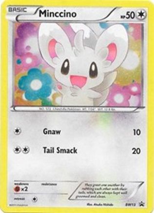 Minccino - BW13 (Cracked Ice Holo) (BW13) Holofoil - Black and White Promos