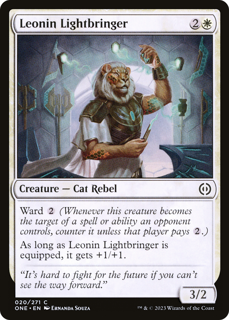 Leonin Lightbringer [Phyrexia: All Will Be One] | Silver Goblin