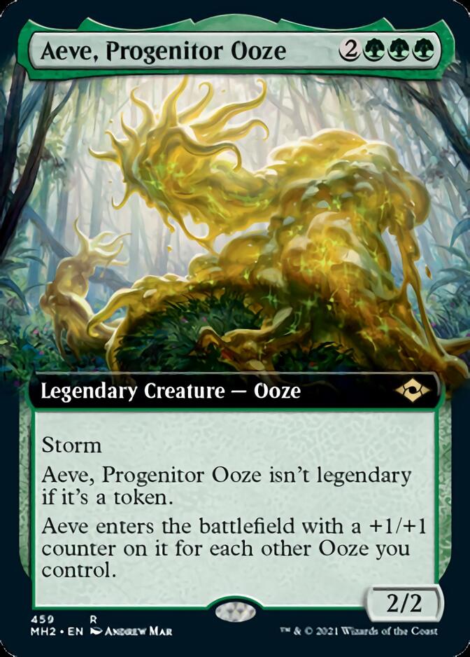 Aeve, Progenitor Ooze (Extended Art) [Modern Horizons 2] | Silver Goblin