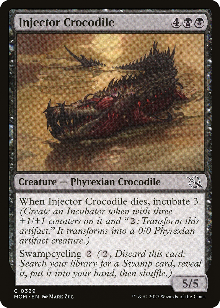 Injector Crocodile [March of the Machine] | Silver Goblin