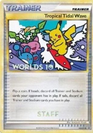 Tropical Tidal Wave (HGSS18) (Staff) [HeartGold & SoulSilver: Black Star Promos] | Silver Goblin