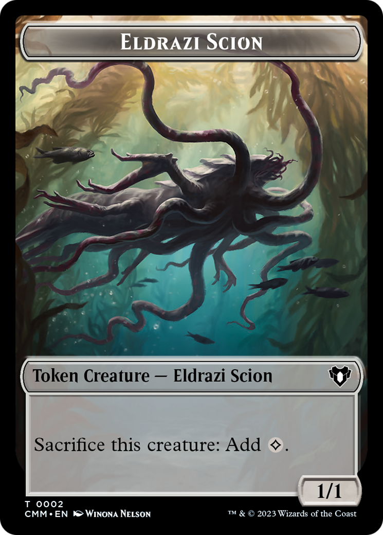 Eldrazi Scion Token [Commander Masters Tokens] | Silver Goblin