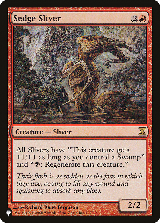 Sedge Sliver [The List]