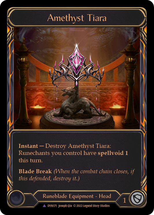 Amethyst Tiara (Marvel) Cold Foil (DYN171) - Dynasty