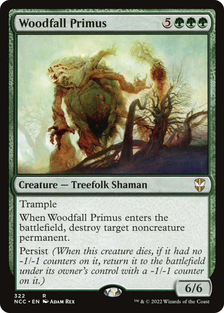 Woodfall Primus [Streets of New Capenna Commander] | Silver Goblin