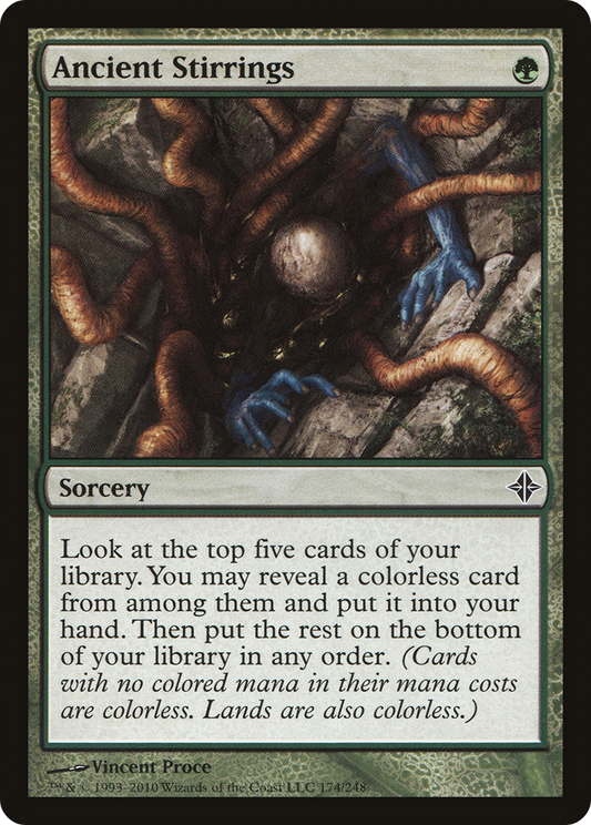 Ancient Stirrings [Rise of the Eldrazi] Foil