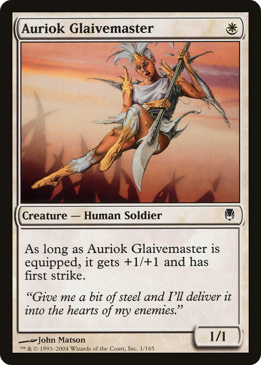 Auriok Glaivemaster [Darksteel]