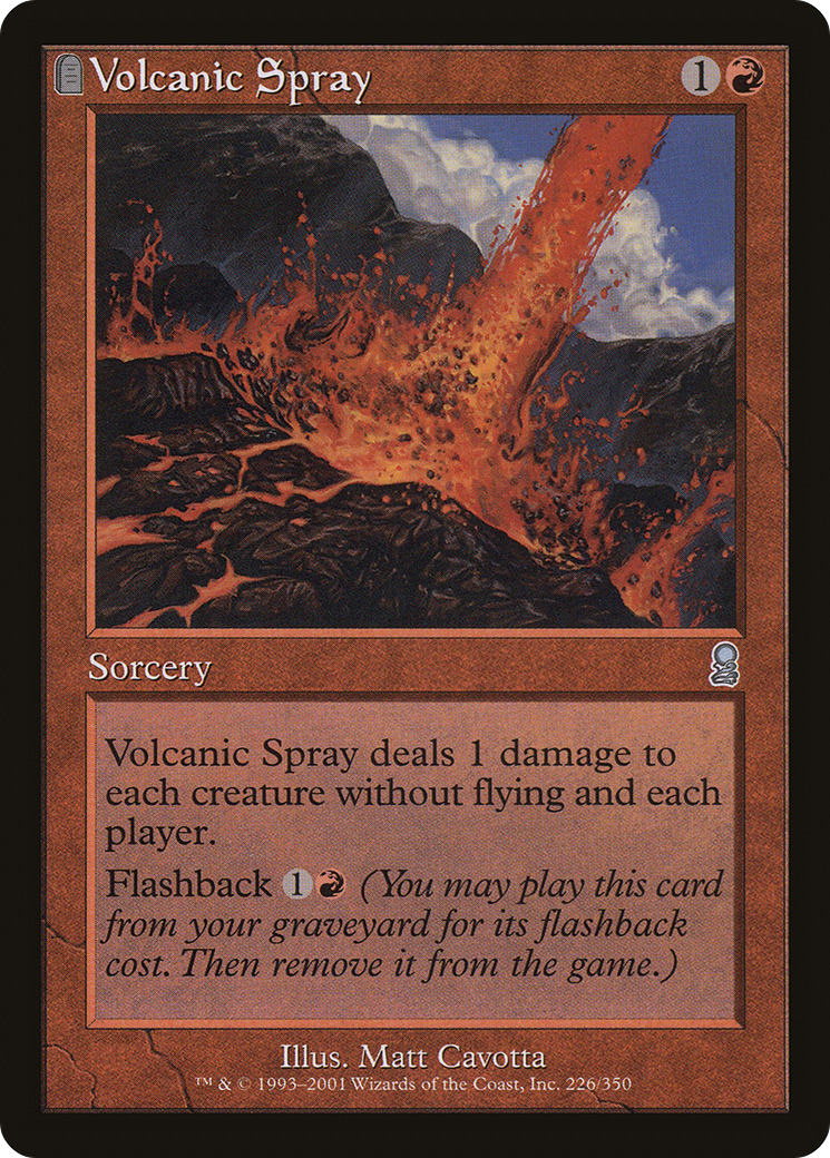 Volcanic Spray [Odyssey] | Silver Goblin