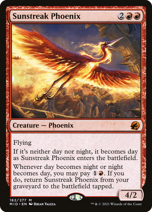 Sunstreak Phoenix [Innistrad: Midnight Hunt]