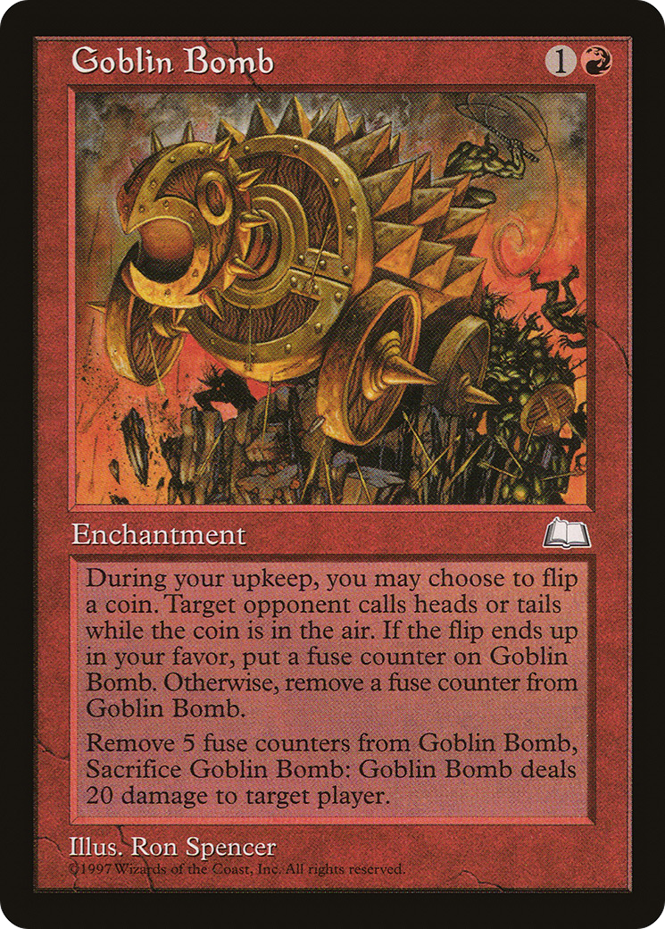 Goblin Bomb [Weatherlight] | Silver Goblin