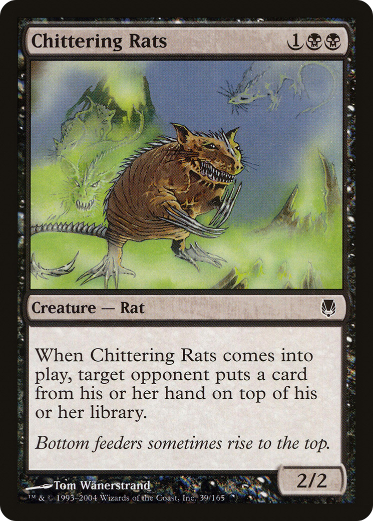 Chittering Rats [Darksteel] | Silver Goblin