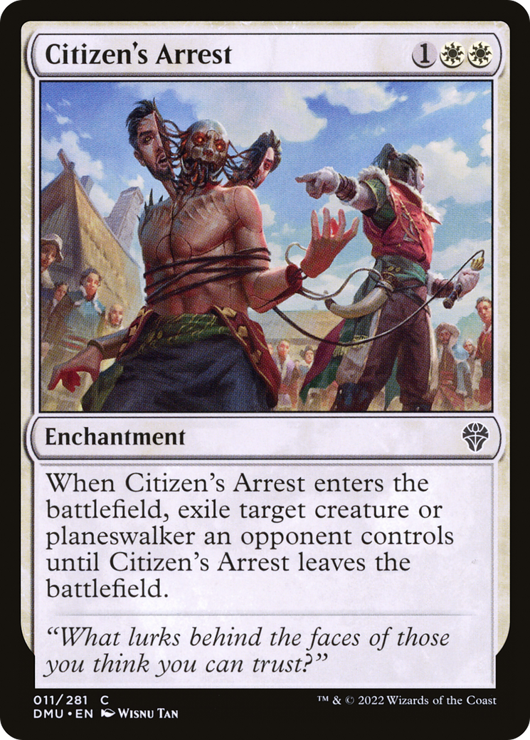 Citizen's Arrest [Dominaria United] | Silver Goblin