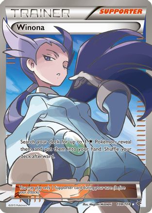 Winona (108 Full Art) (108) Holofoil - XY  Roaring Skies
