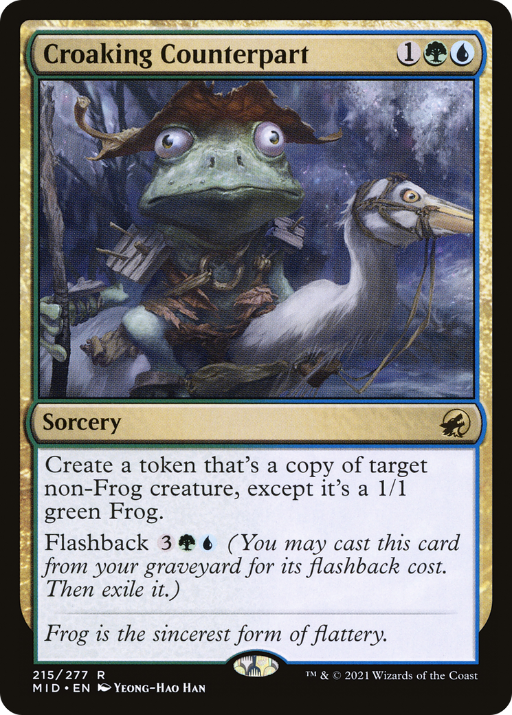 Croaking Counterpart [Innistrad: Midnight Hunt] | Silver Goblin