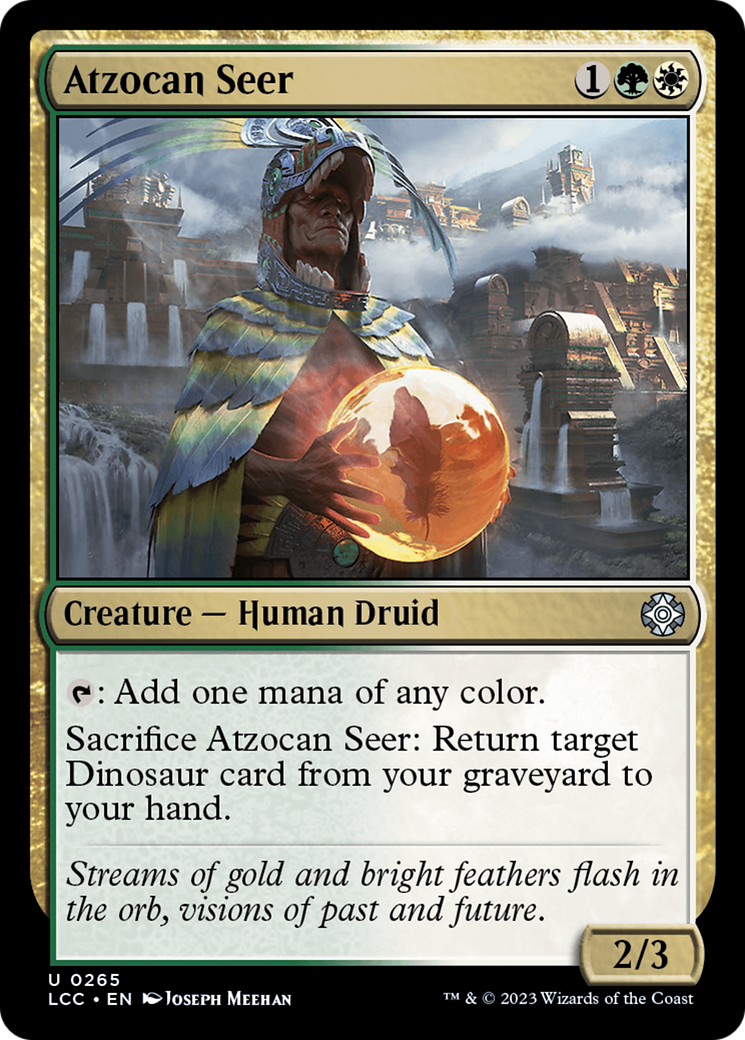 Atzocan Seer [The Lost Caverns of Ixalan Commander] | Silver Goblin