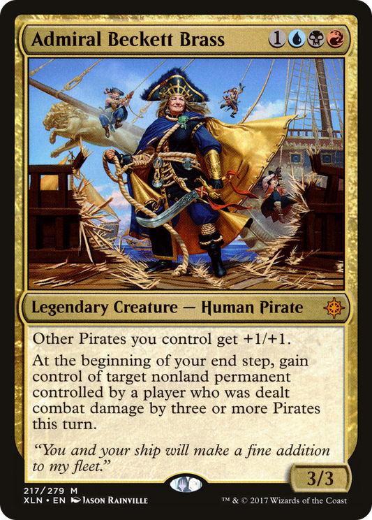 Admiral Beckett Brass [Ixalan] Foil