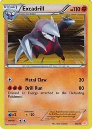 Excadrill (30/30) [Black & White: Trainer Kit - Excadrill] | Silver Goblin