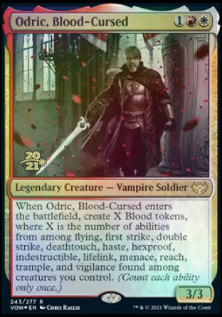 Odric, Blood-Cursed [Innistrad: Crimson Vow Prerelease Promos] | Silver Goblin