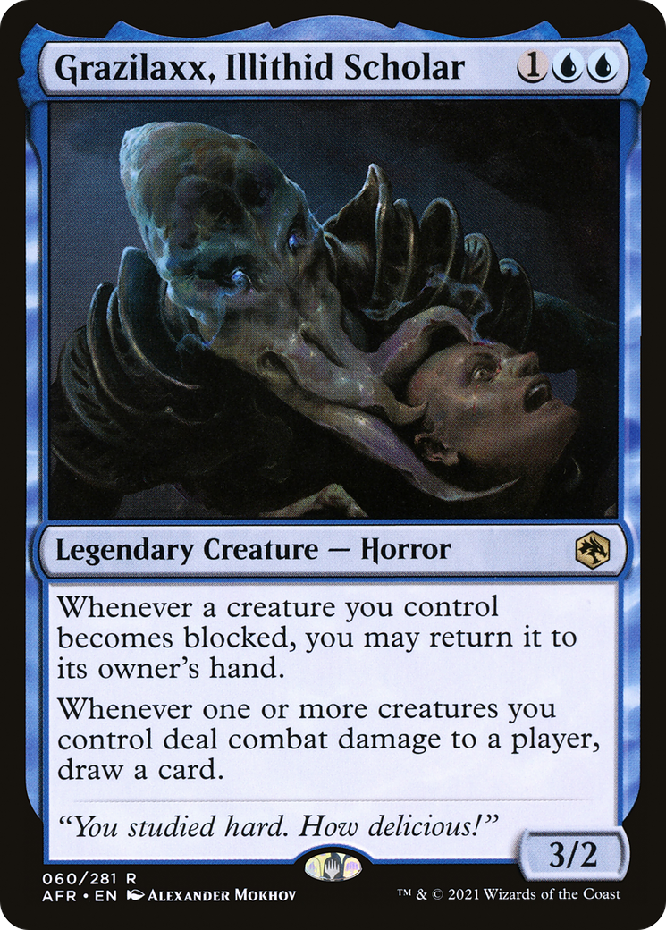Grazilaxx, Illithid Scholar [Dungeons & Dragons: Adventures in the Forgotten Realms]