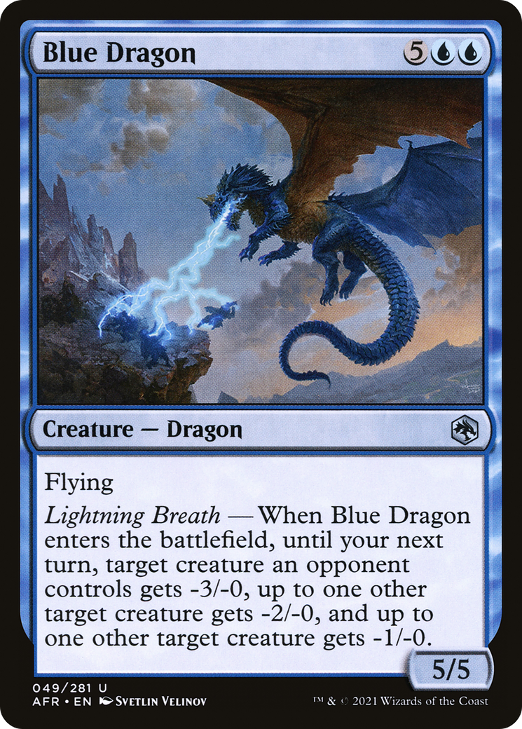 Blue Dragon [Dungeons & Dragons: Adventures in the Forgotten Realms]
