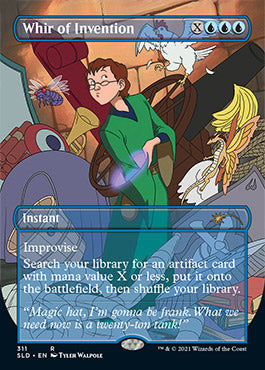 Whir of Invention (Borderless) [Secret Lair Drop Series] | Silver Goblin