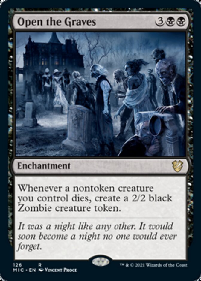 Open the Graves [Innistrad: Midnight Hunt Commander] | Silver Goblin