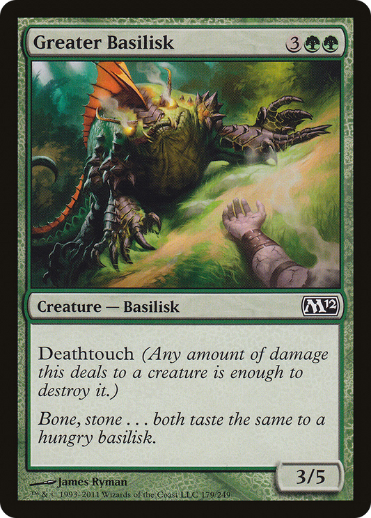 Greater Basilisk [Magic 2012] Foil
