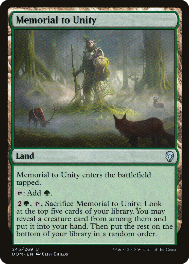 Memorial to Unity [Dominaria] | Silver Goblin