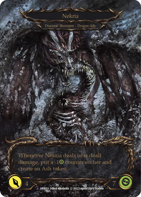 Invoke Nekria // Nekria (Marvel) (UPR013) Cold Foil - Uprising