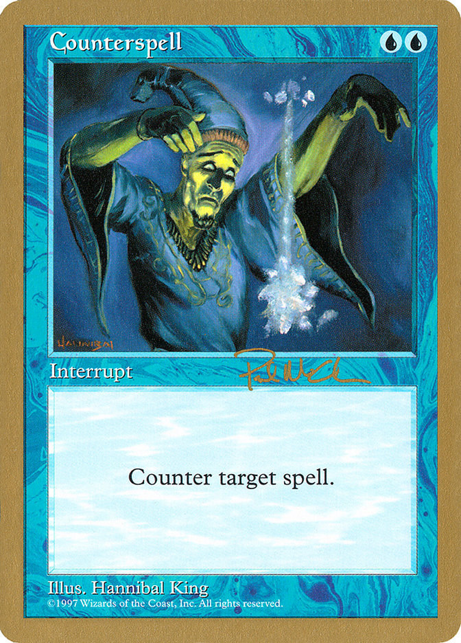 Counterspell (Paul McCabe) [World Championship Decks 1997] | Silver Goblin